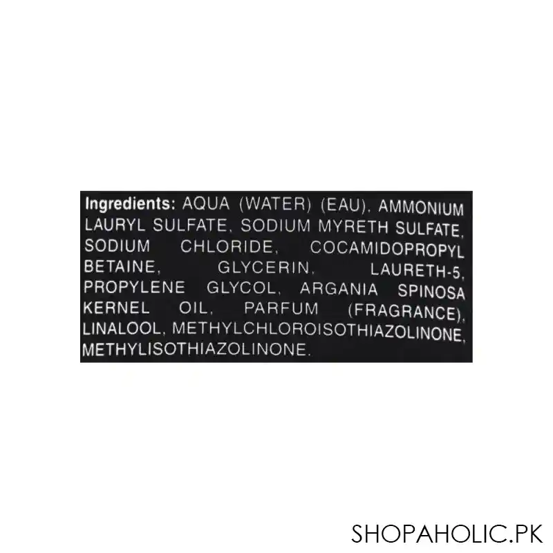 dikson argabeta argan daily use shampoo, all hair types, 500ml image3