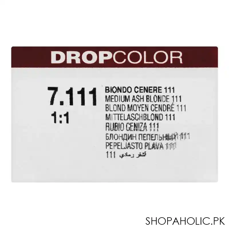 dikson drop color hair cream, 100ml, 5.111 image7