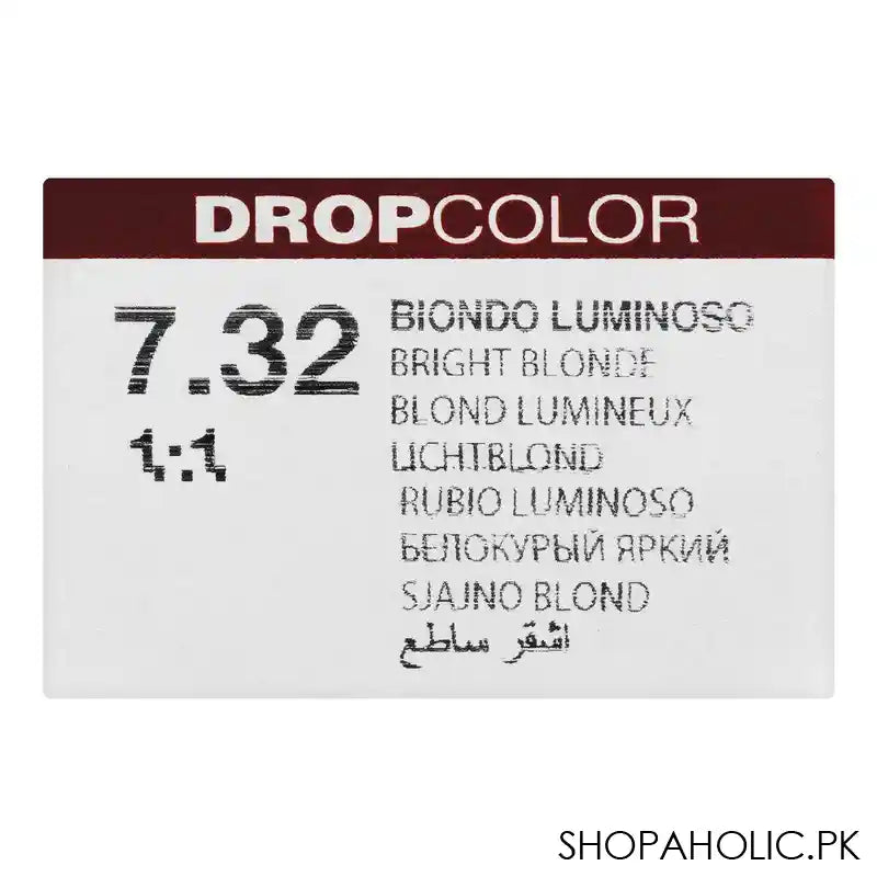 Dikson Drop Color Hair Cream, 100ml, 7.32 - Image 2