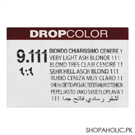 Dikson Drop Color Hair Cream, 100ml, 9.111 - Image 5
