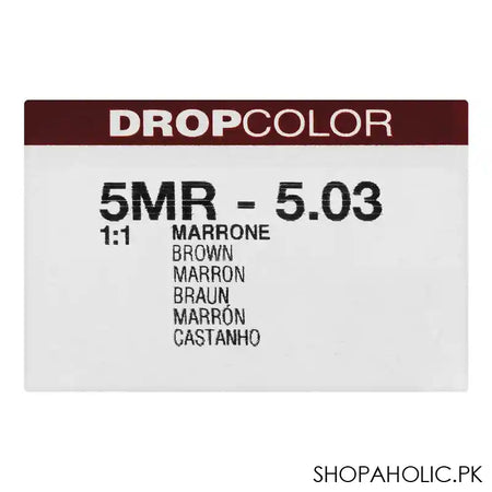 Dikson Drop Color Hair Cream Color, 100ml, 5.03 - Image 5
