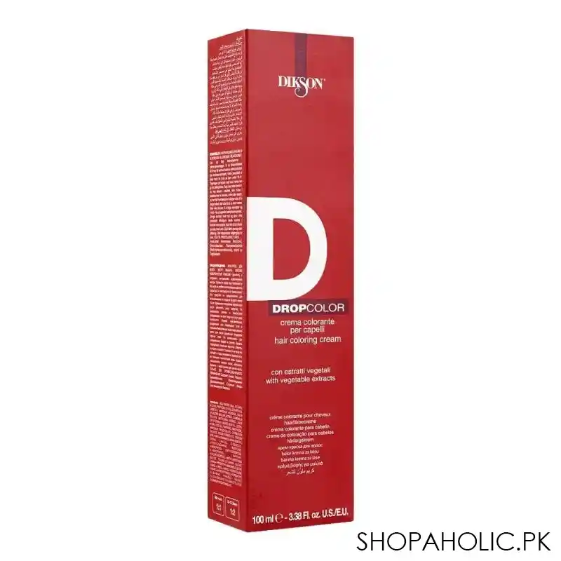 dikson drop color hair cream color, 100ml, 5.03 image2