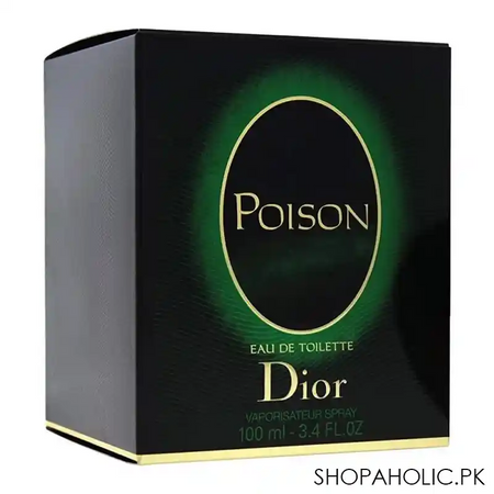 dior poison eau de toilette, fragrance for women, 100ml image2