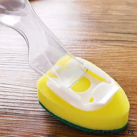 dishwand brush with liquid dispenser image6