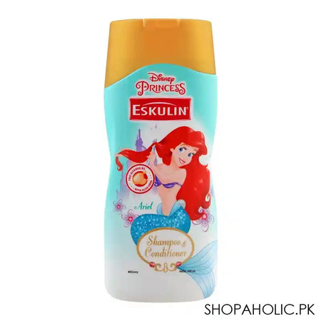 Disney Eskulin Kids Ariel Shampoo & Conditioner, 200ml - Main Image