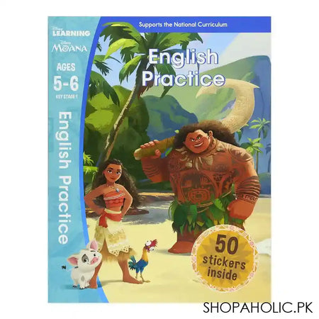 Disney Learning Moana English Practice Book - Main Image