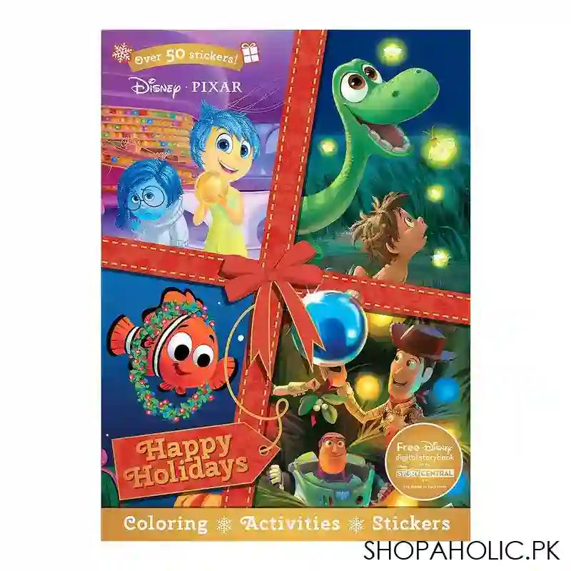 Disney Pixar Christmas Happy Holidays, Book - Main Image