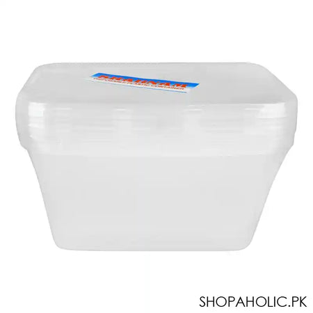 Disposable Plastic Container, 1 Liter Capacity - Main Image