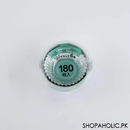 disposable round aluminum food cup   180pcs image2