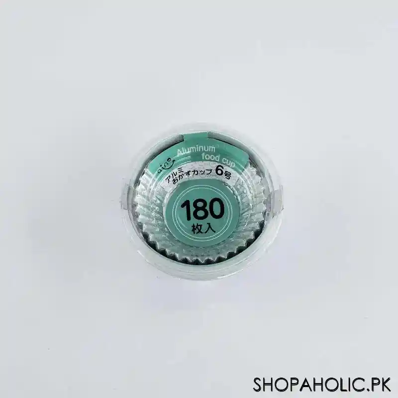 disposable round aluminum food cup   180pcs image2