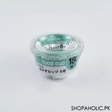 disposable round aluminum food cup   180pcs main image