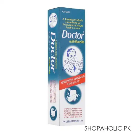 doctor fluoride toothpaste, 100g image2