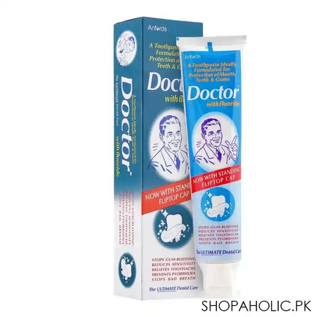 doctor fluoride toothpaste, 100g main image