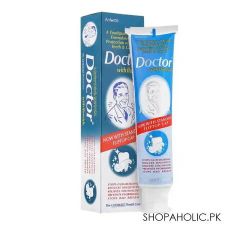 doctor fluoride toothpaste, 150g main image