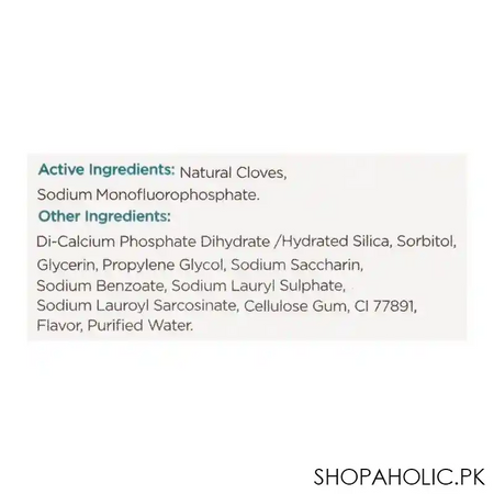 doctor fresh mint & original grinded cloves fluoride toothpaste, 140g image5