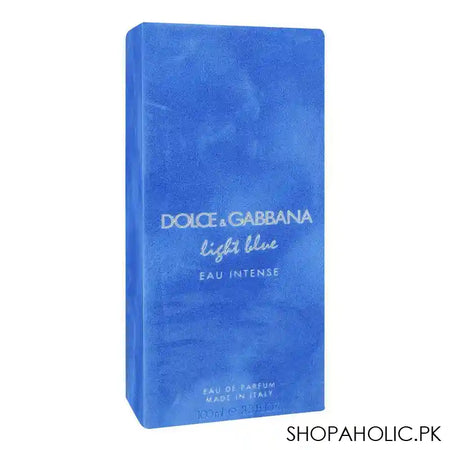 Dolce & Gabbana Light Blue Eau Intense , Eau De Parfum, for Men, 100ml - Image 2