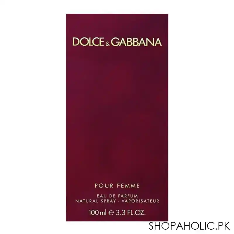 dolce & gabbana pour femme eau de parfum 100ml image2