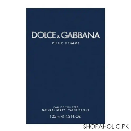dolce & gabbana pour homme eau de toilette 125ml image2
