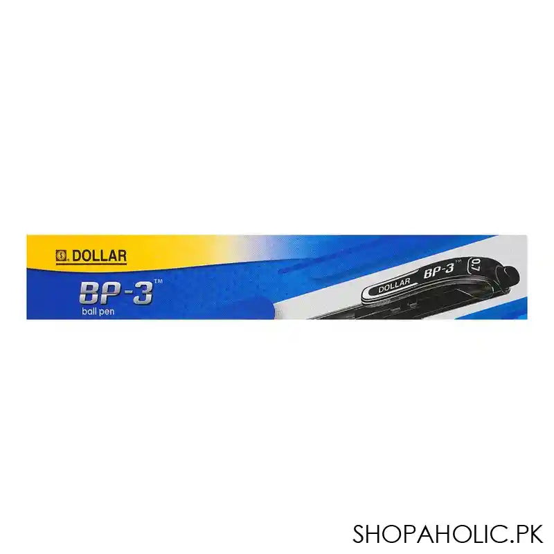Dollar BP-3 Ball Pen F 0.7 Blue 10-Pack, BP 3F, Blue - Image 4