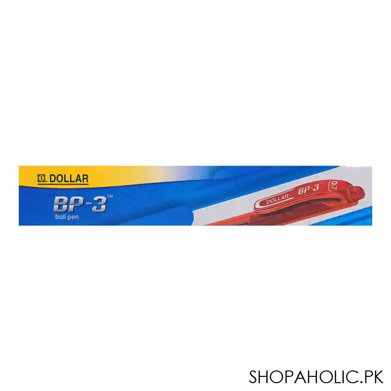 Dollar BP-3 Ball Pen F 0.7 Blue 10-Pack, BP 3F, Blue - Image 5
