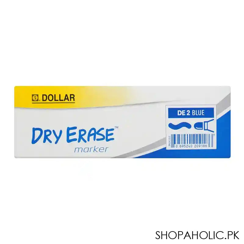 Dollar Dry Erase Marker 2.0 12-Pack, DE2 Blue - Image 2