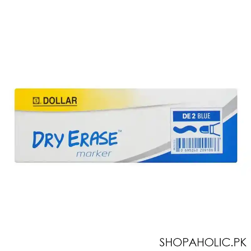 dollar dry erase marker 2.0 12 pack, de2 blue image5