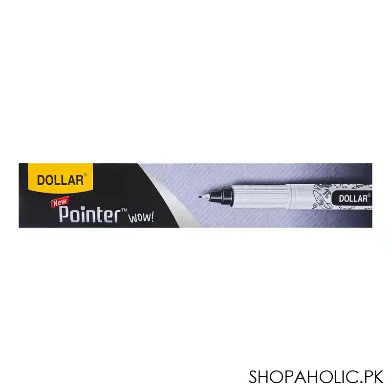 Dollar Fine Liner Pointer Wow! Metal Jacket F 0.3 10-Pack, Black, FL PTW03 - Image 2