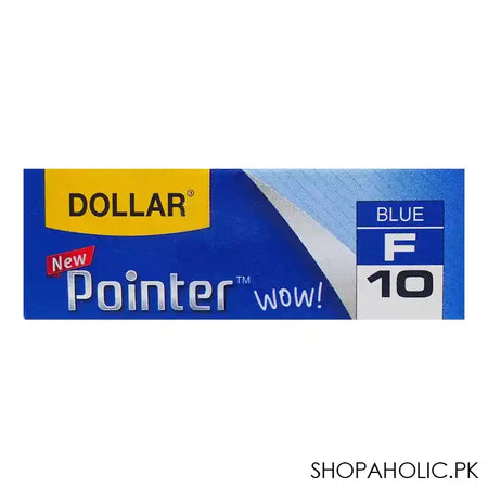 Dollar Fine Liner Pointer Wow! Metal Jacket F 0.3 10-Pack, Blue, FL PTW03 - Image 2