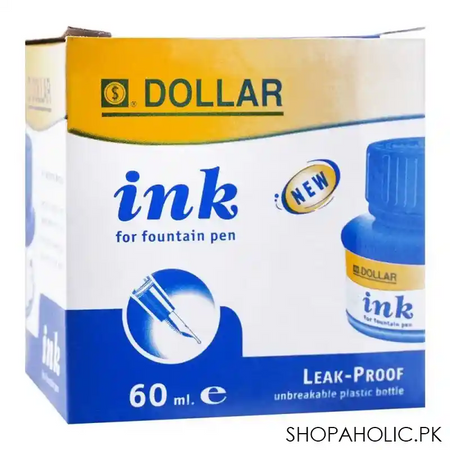 dollar ink for fountain pen blue, 60ml, pp60 main image