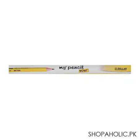 dollar my pencil wow black lead pencil with eraser image3