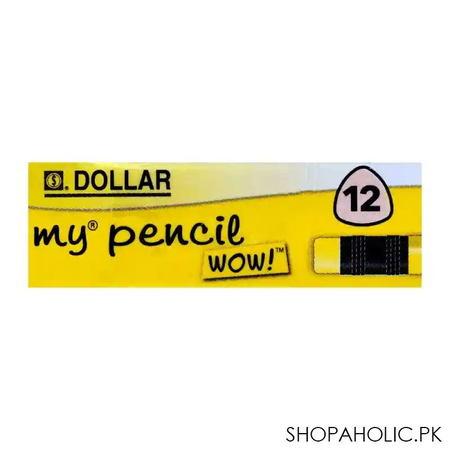 dollar my pencil wow black lead pencil with eraser image4