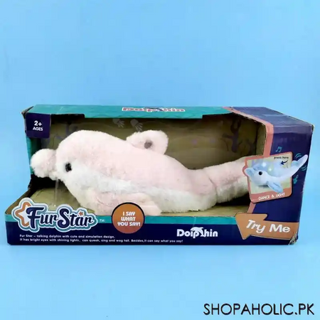 dolphin talk plush toy image2