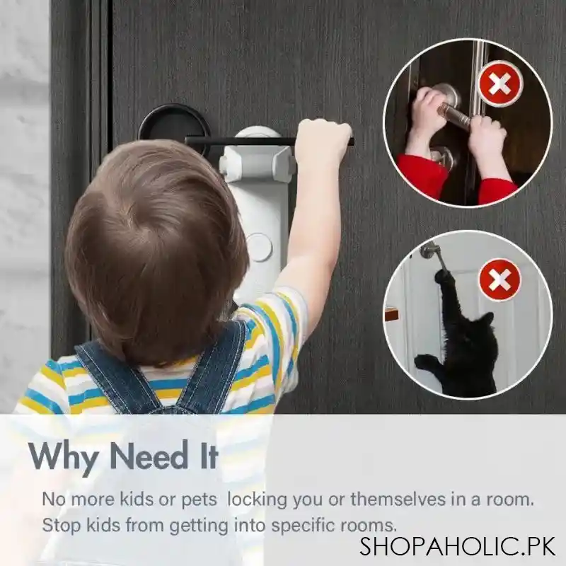 door lever lock image2