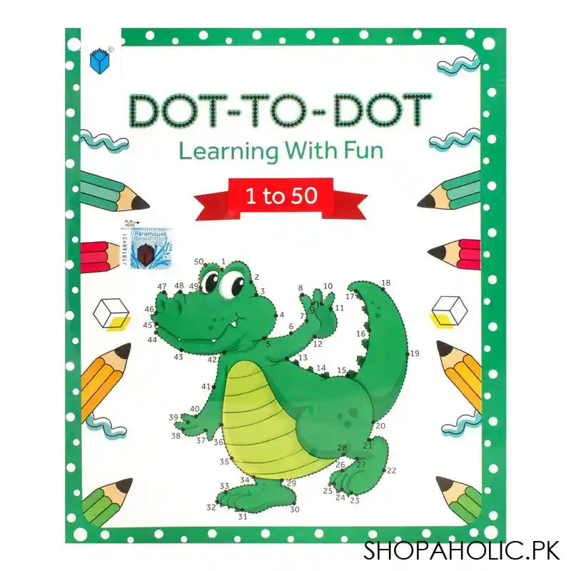 Dot-To-Dot Learning With Fun 1 To 50 Book - Main Image