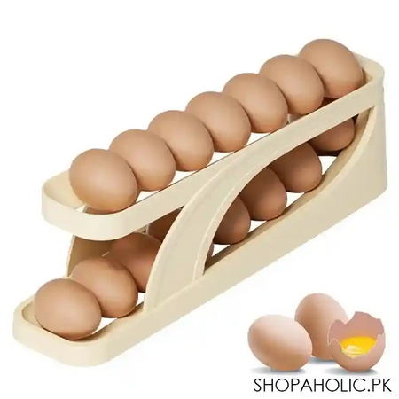 double layer automatic egg scrolling rack image5