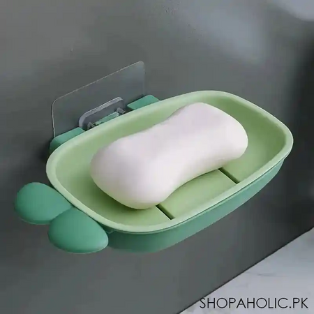 double layer bunny soap dish main image