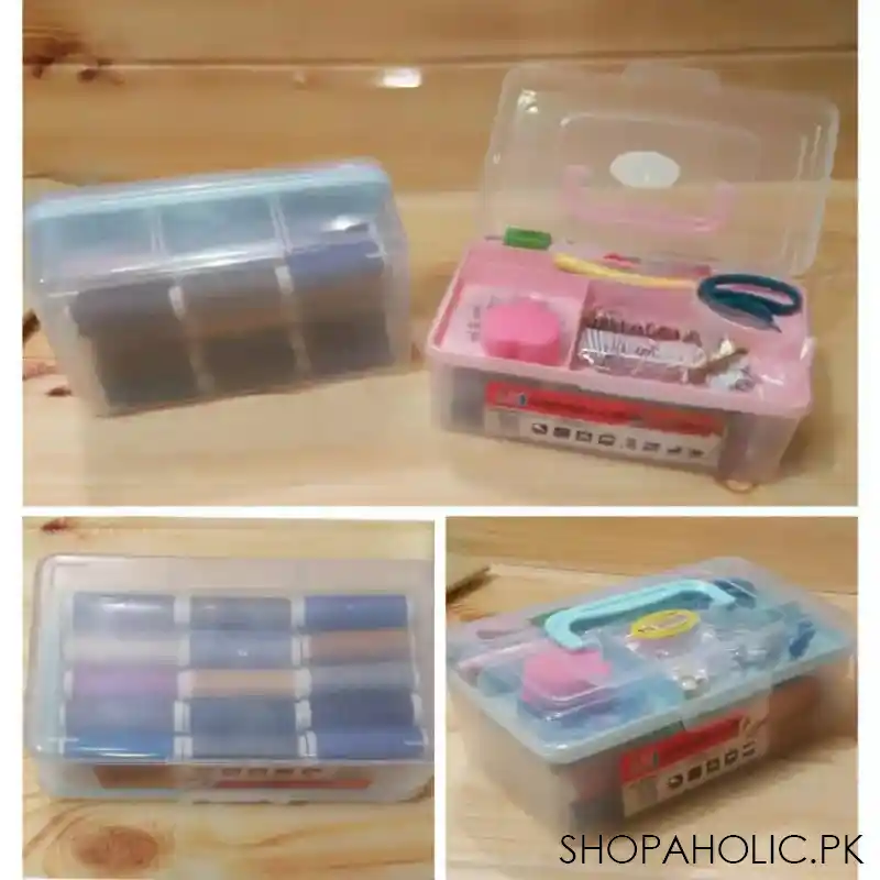 double layer sewing kit box image4