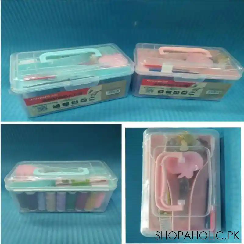 double layer sewing kit box image5