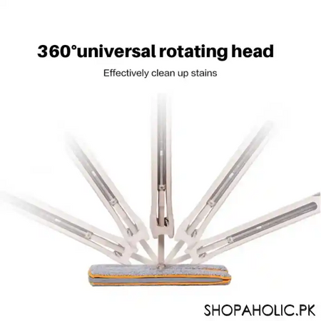 double sided lazy mop with self wringing image3