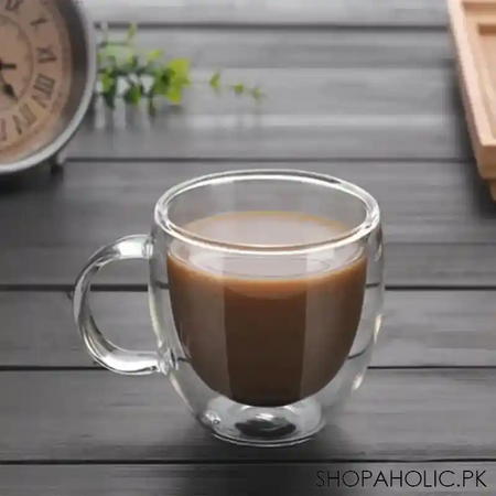 double wall glass cup 150ml image3