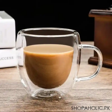 double wall glass cup 150ml image4