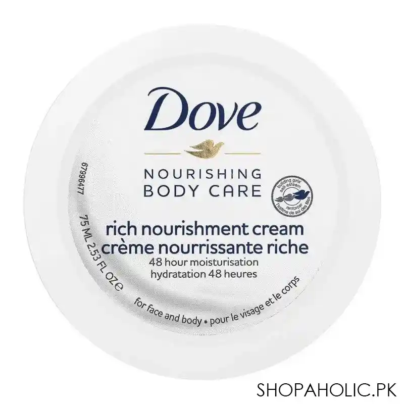 dove 48 hours nourishing body care rich nourishment cream, 250ml image3