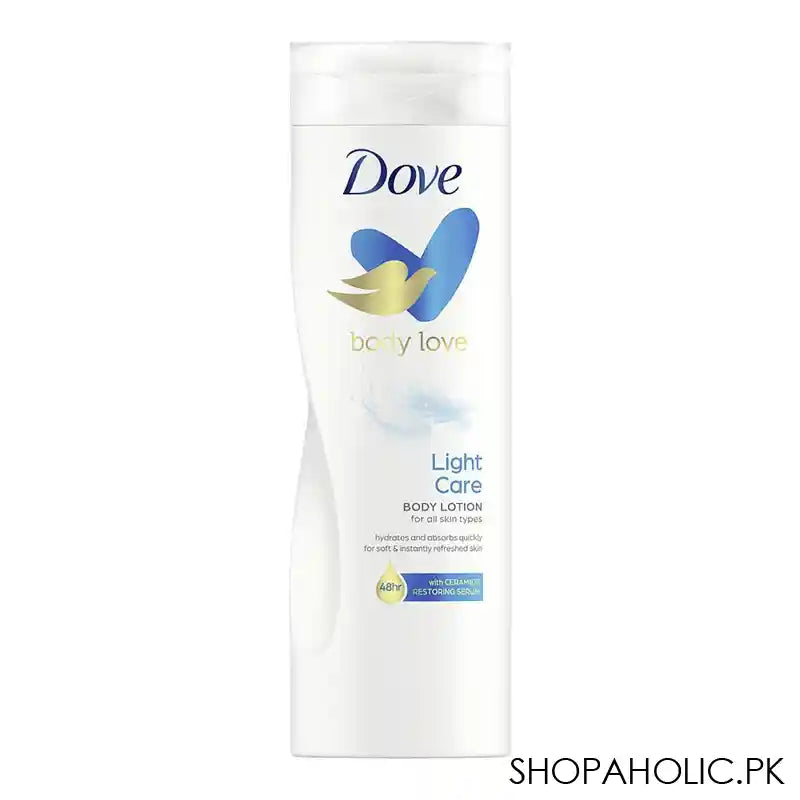 Dove Body Love Light Care Body Lotion, For All Skin Types, 400ml - Main Image