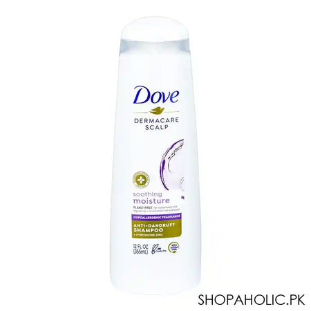 Dove Dermacare Scalp Soothing Moisture Anti-Dandruff Shampoo, 355ml - Main Image