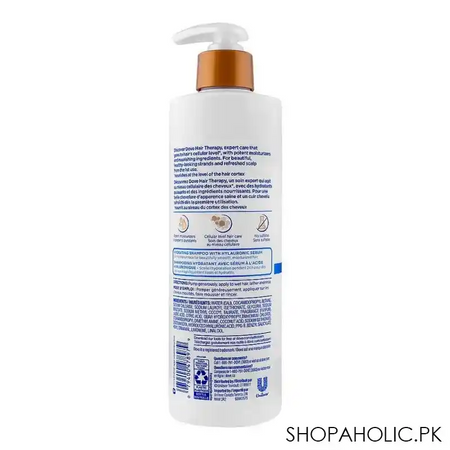 dove hair therapy hydration spa 0% sulfates hyaluronic acid shampoo, 400ml image2