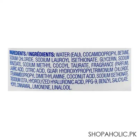 dove hair therapy hydration spa 0% sulfates hyaluronic acid shampoo, 400ml image3