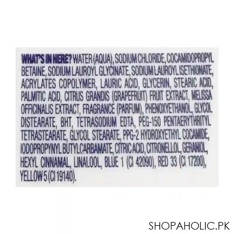 dove limited edition summer care grapefruit & lemon balm nourishing body wash, 650ml image3