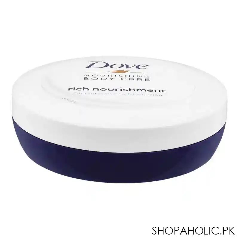 dove nourishing body care rich nourishment body cream, 150ml main image