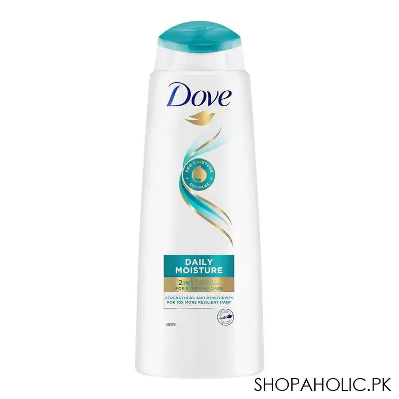 Dove Pro Moisture Complex Daily Moisture 2-In-1 Shampoo & Conditioner, 400ml - Main Image
