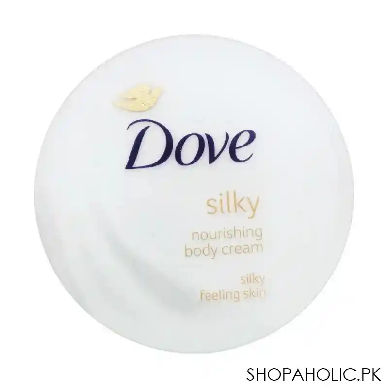 dove silky nourishment body cream, 300ml image2